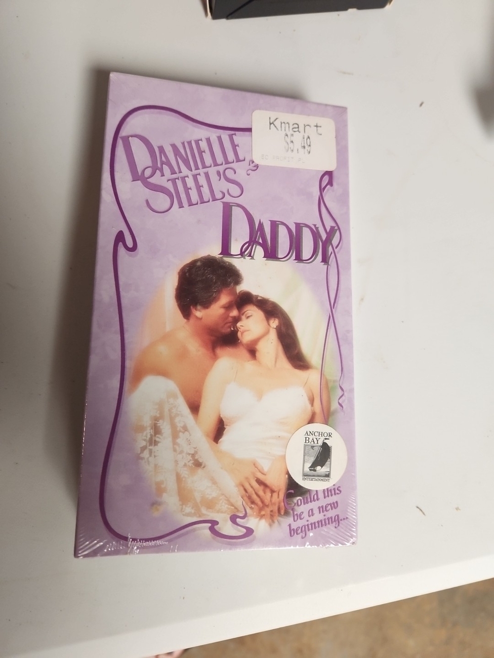 Danielle Steel's Daddy Romance VHS - Lavender Cover